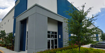 Exterior view of the Dania Beach new location