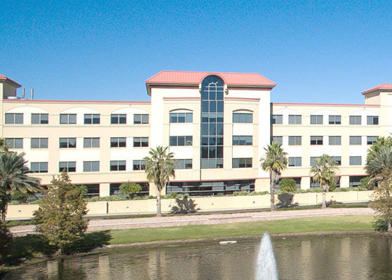 Exterior view of the UF Health facility